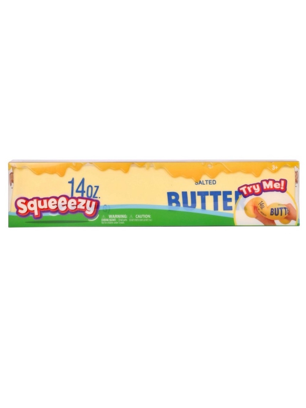 Sunny Days Jumbo Salted Butter Squishy Toy for Kids - Yellow